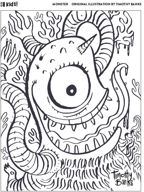 Coloring Pages – Society of Illustrators