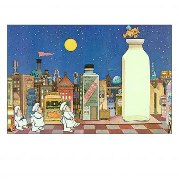 In The Night Kitchen (Cityscape) – Maurice Sendak Print