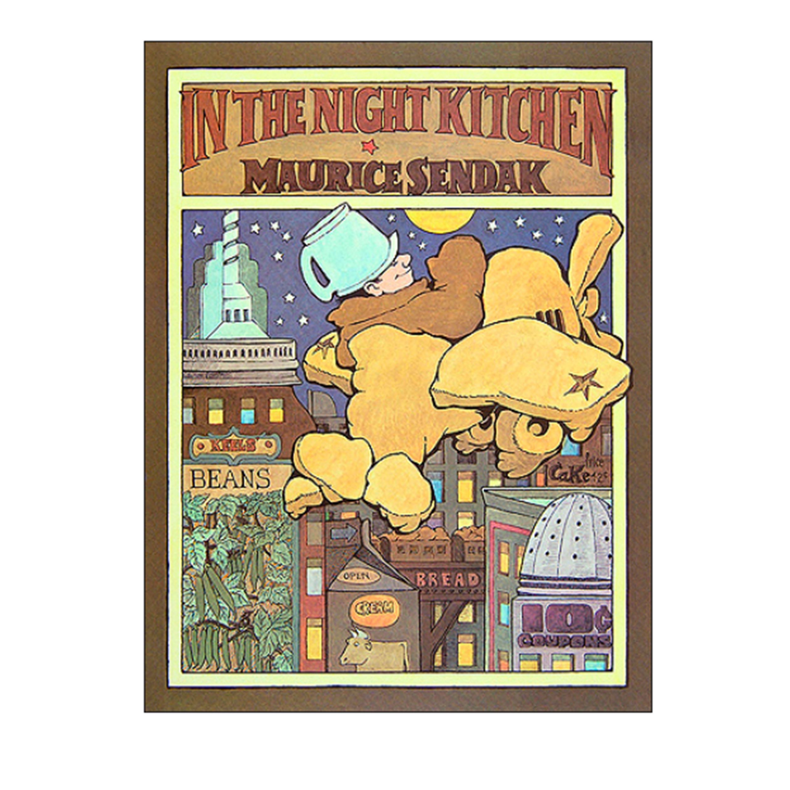 In The Night Kitchen (Front Cover)- Maurice Sendak Print – Society of