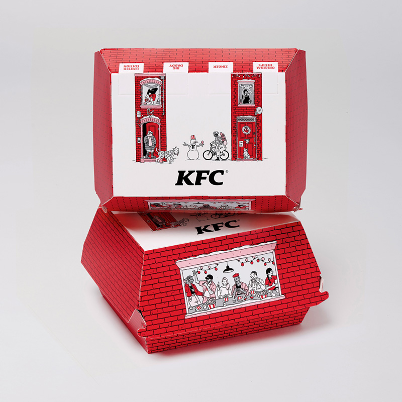 KFC Holiday Packaging