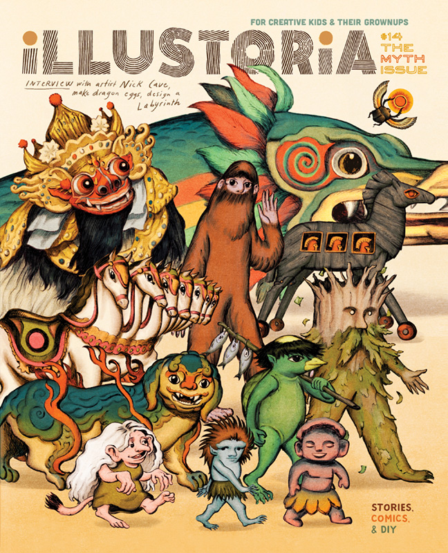 Illustoria Issue 14: MYTH Cover