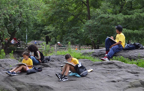 Society Of Illustrators Hosts 13th Summer Illustration Art Academy In Collaboration With NYC Parks