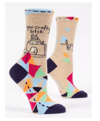 You Crafty Bitch – Women’s Socks