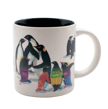 Penguin Party Heat-Changing Mug