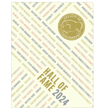 Society Of Illustrators 2024 Hall Of Fame Book