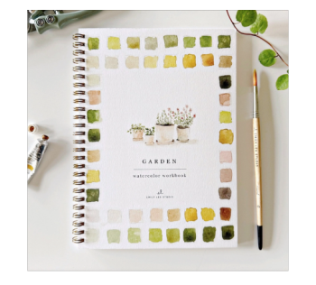 Garden Watercolor Workbook